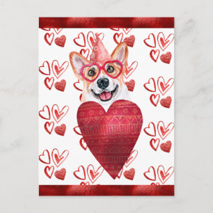 Cartes Pour Fêtes Annuelles Cadeau de la Saint-Valentin pour amateur de chiens