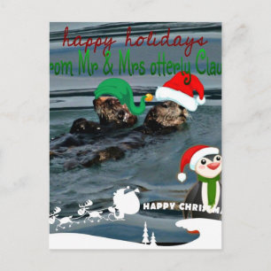 Cartes Pour Fêtes Annuelles Cadeau de M. et de Mme Otterly Claus