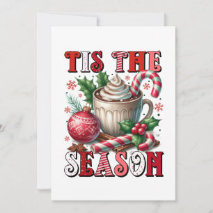 Cartes Pour Fêtes Annuelles Cadeau De Noël C'Est La Saison Coca Chaud