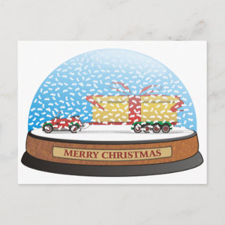 Cartes Pour Fêtes Annuelles Cadeau de Noël de voiture d'Eco