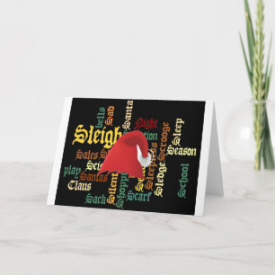 Cartes Pour Fêtes Annuelles Cadeau de Noël Passez une bonne journée et une mei