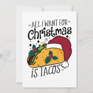 Cartes Pour Fêtes Annuelles Cadeau de Noël Tout ce que je veux pour Noël c'est