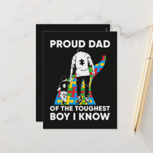 Cartes Pour Fêtes Annuelles Cadeau de puzzle pour papa pour la journée de sens
