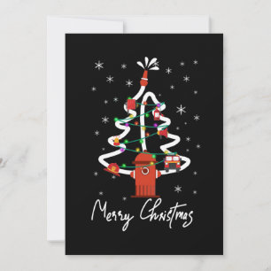 Cartes Pour Fêtes Annuelles Cadeau de sapeur-pompier Joyeux Noël Sapeur-Pomp