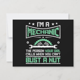 Cartes Pour Fêtes Annuelles Cadeau Drôle pour Mécaniciens Cadeau d'Humour Adul