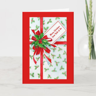 Cartes Pour Fêtes Annuelles Cadeau Joyeux Noël de nous deux