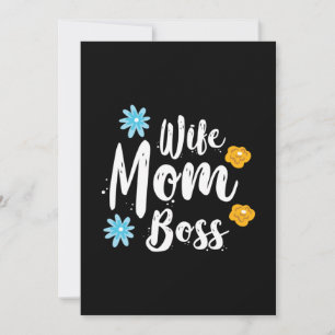 Cartes Pour Fêtes Annuelles Cadeau Mère Épouse Maman Patron