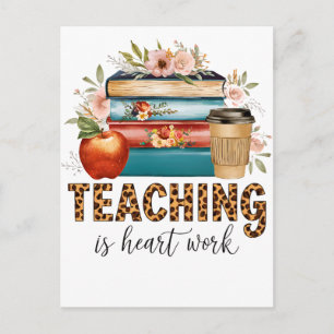 Cartes Pour Fêtes Annuelles Cadeau pour Enseignant   Enseigner est une Affaire