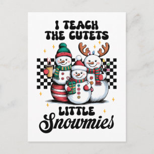Cartes Pour Fêtes Annuelles Cadeau pour Enseignant J'Enseigne aux Plus Migno