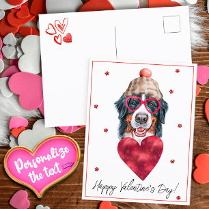 Cartes Pour Fêtes Annuelles Cadeau Saint-Valentin Amateur de Chiens Bouvier Be