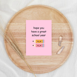 Cartes Pour Fêtes Annuelles cadeau un peu drôle retour à l'école étudiante