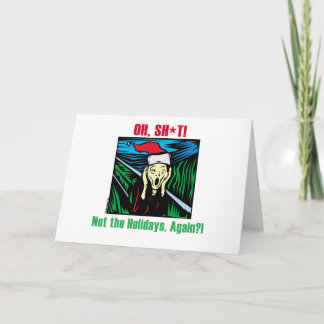 Cartes Pour Fêtes Annuelles Cadeaux anti-vacances