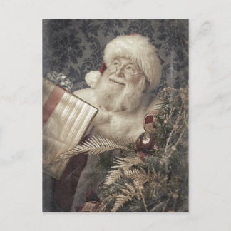 Cartes Pour Fêtes Annuelles Cadeaux d'amour du père noël à Noël