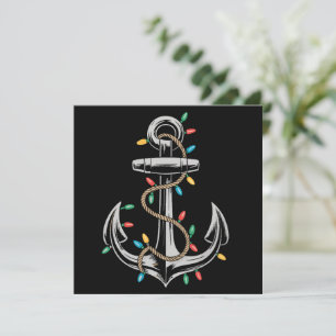 Cartes Pour Fêtes Annuelles Cadeaux de bateau de croisière de voile de navigat