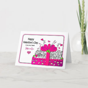 Cartes Pour Fêtes Annuelles Cadeaux de la Saint-Valentin pour belle-soeur en I
