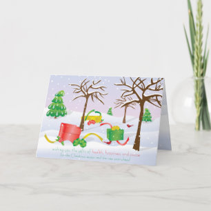 Cartes Pour Fêtes Annuelles Cadeaux de Noël