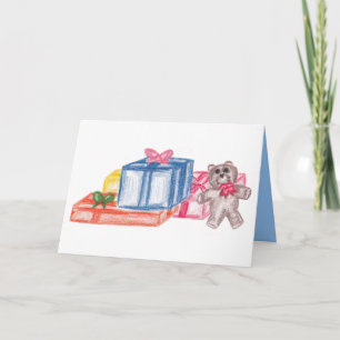 Cartes Pour Fêtes Annuelles Cadeaux de Noël colorés