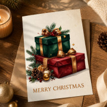 Cadeaux de Noël Luxueux Joyeux Noël Fêtes