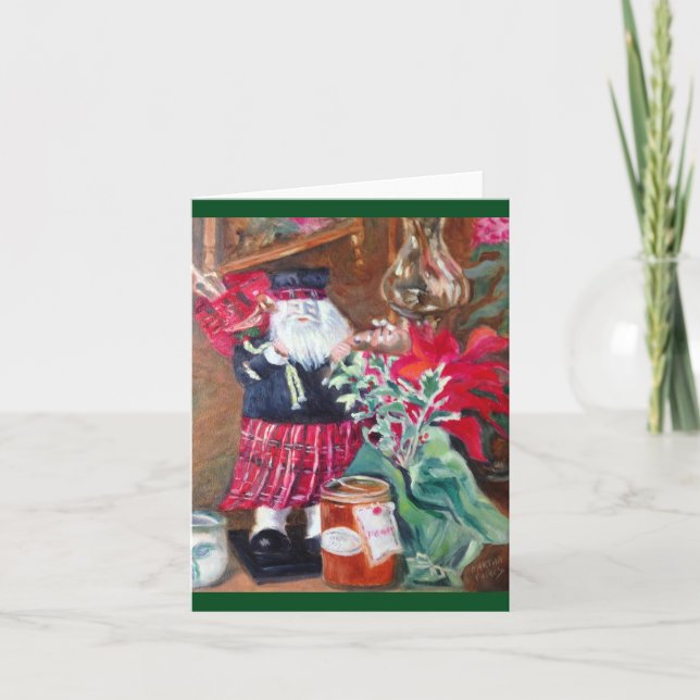 Cartes Pour Fêtes Annuelles Cadeaux de Noël passés et présents (Devant)