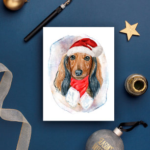 Cartes Pour Fêtes Annuelles Cadeaux de Noël pour les amoureux des chiens à lon