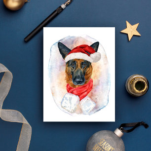 Cartes Pour Fêtes Annuelles Cadeaux de Noël pour les amoureux des chiens Berge