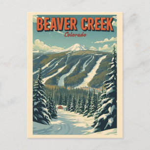 Cartes Pour Fêtes Annuelles cadeaux de rivières vintage Steamboat Springs Colo