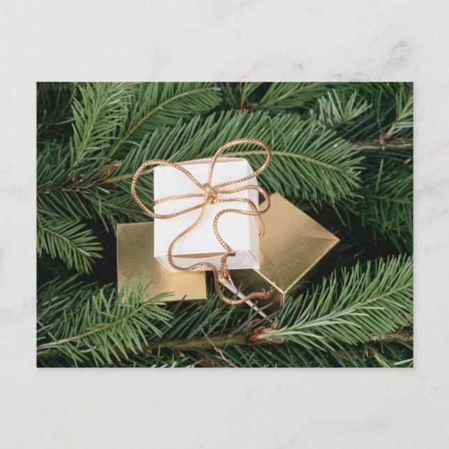 Cartes Pour Fêtes Annuelles Cadeaux De Vacances En Arbre (Devant)