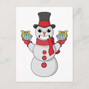 Cartes Pour Fêtes Annuelles Cadeaux pour vous de Snowman