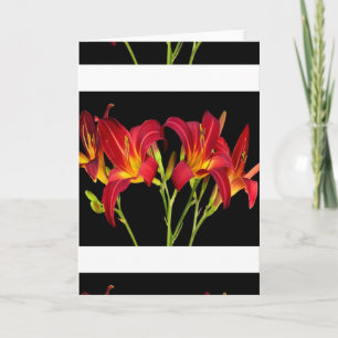 Cartes Pour Fêtes Annuelles Cadeaux sensuels de romance de fleurs exotiques de