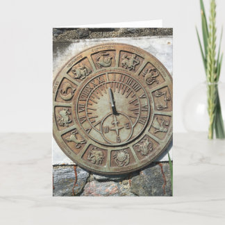 Cartes Pour Fêtes Annuelles Cadran