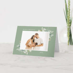 Cartes Pour Fêtes Annuelles Cadre botanique d'hiver Arctique 4 Photo Sage