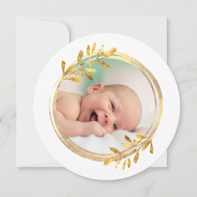 Cartes Pour Fêtes Annuelles cadre de verdure imitation feuille Joyeux Noël (Devant)