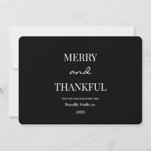 Cartes Pour Fêtes Annuelles Cadre doré de typographie moderne pour les fêtes d