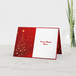 Cartes Pour Fêtes Annuelles Cadre photo de l'arbre de Noël