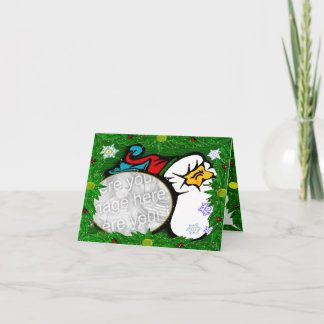 Cartes Pour Fêtes Annuelles Cadre photo du Père Noël