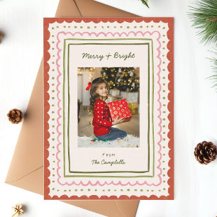 Cartes Pour Fêtes Annuelles Cadres dessinés à la main Fantaisistes pour photo