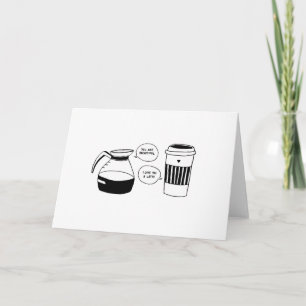Cartes Pour Fêtes Annuelles Café Latte Valentine's Love
