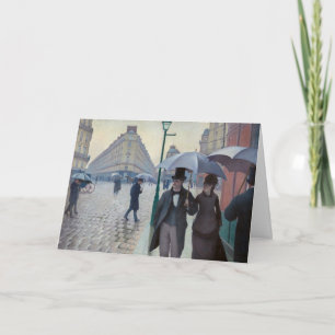 Cartes Pour Fêtes Annuelles Caillebotte - Joyeux Nouvel An / Paris ; Jour de l