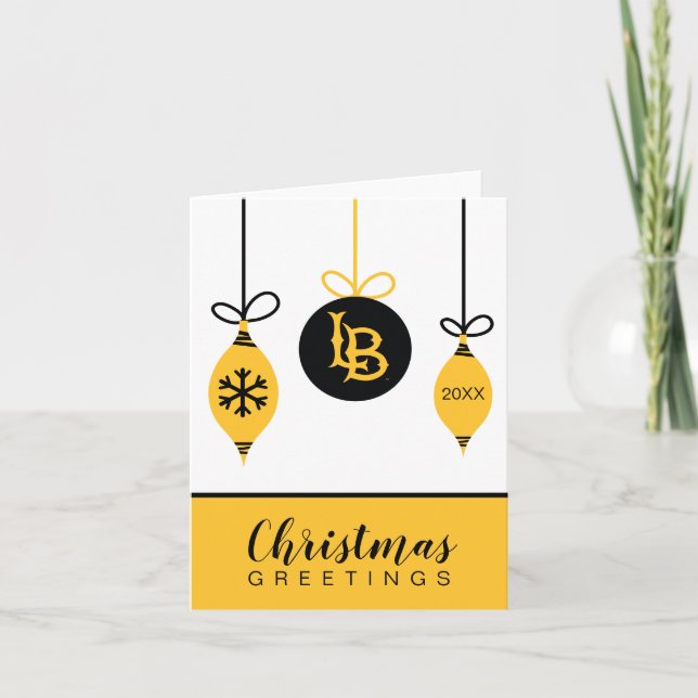 Cartes Pour Fêtes Annuelles Cal State Long Beach (Devant)