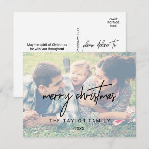 Cartes Pour Fêtes Annuelles Calligraphie lunaire   Noël de la photo déchargée