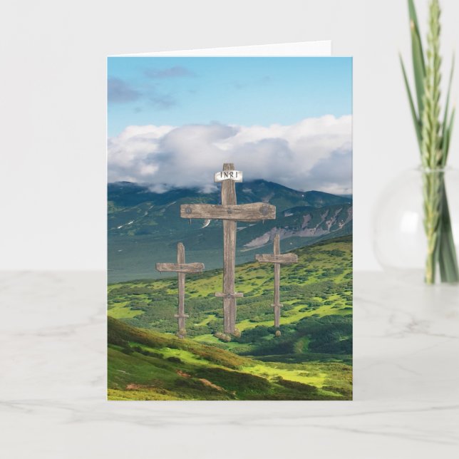 Cartes Pour Fêtes Annuelles Calvaire (Devant)