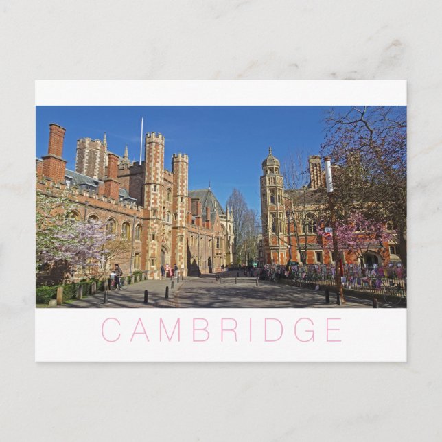 Cartes Pour Fêtes Annuelles Cambridge (Devant)