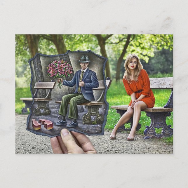Cartes Pour Fêtes Annuelles Caméra Crayon Vs - Saint Valentin (Devant)