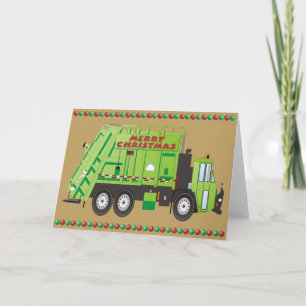 Cartes Pour Fêtes Annuelles Camion de réfection