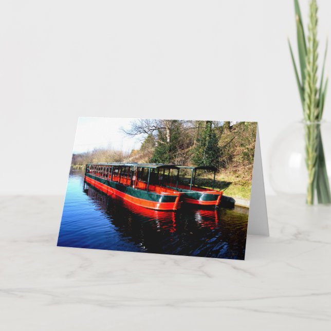 Cartes Pour Fêtes Annuelles Canal Llangollen (Devant)