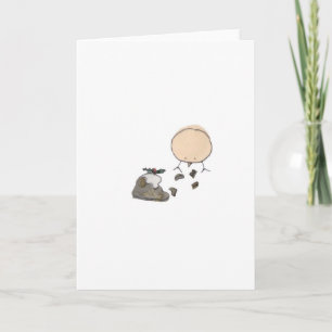 Cartes Pour Fêtes Annuelles Canari et le pudding de Noël