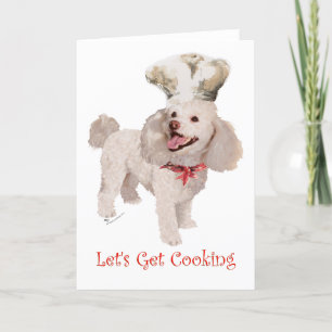 Cartes Pour Fêtes Annuelles Caniche