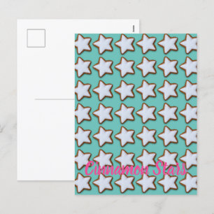 Cartes Pour Fêtes Annuelles Cannamon Star Cookies Motif Noël et Noël