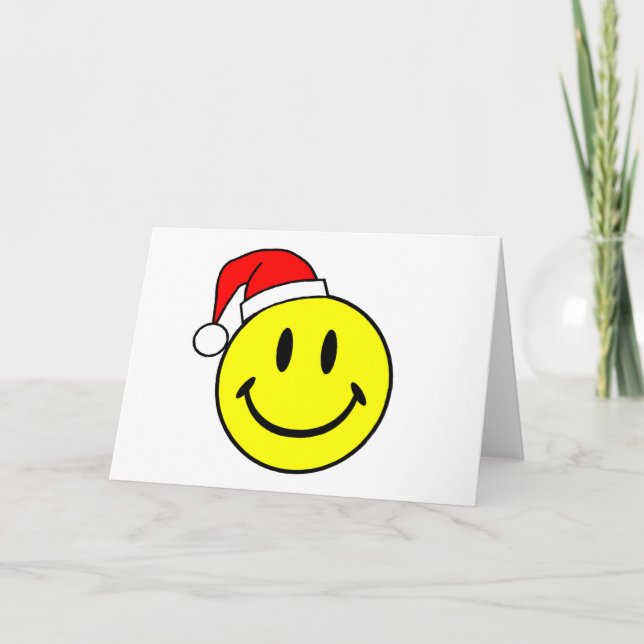 Cartes Pour Fêtes Annuelles Capeau père Noël) (Devant)