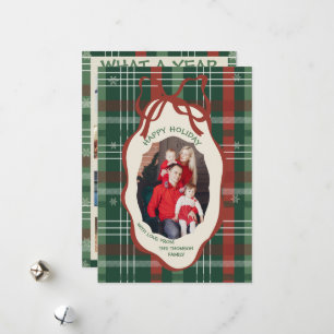 Cartes Pour Fêtes Annuelles Capricieux Quelle année en rétrospective Noël à ca